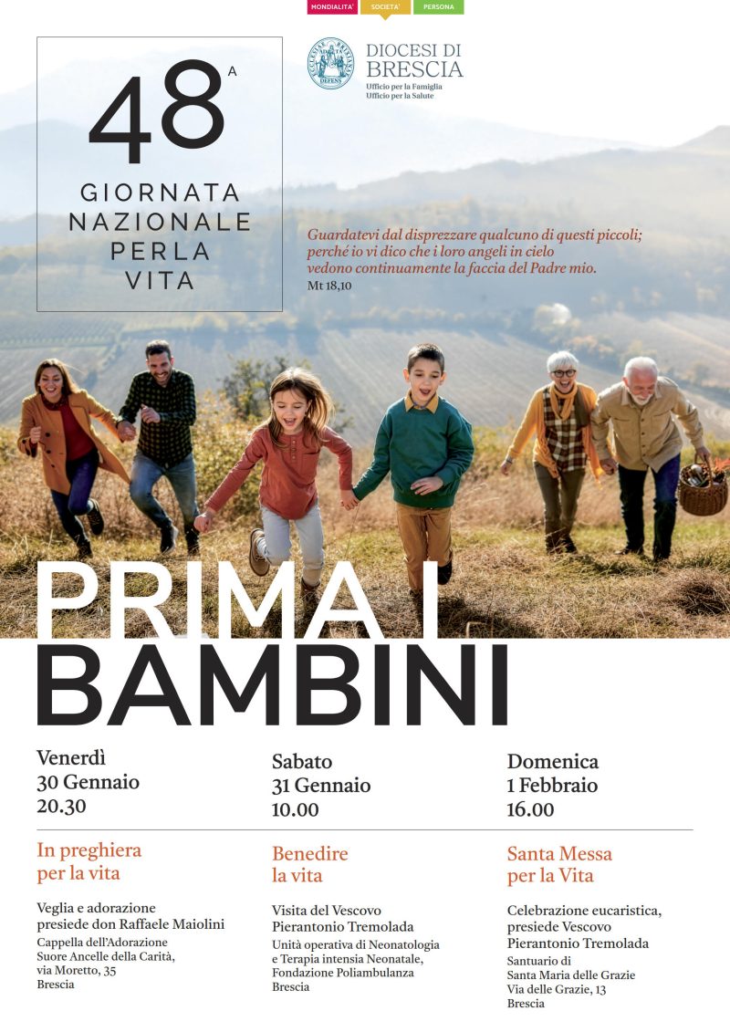 Giornata Nazionale per la Vita 2026